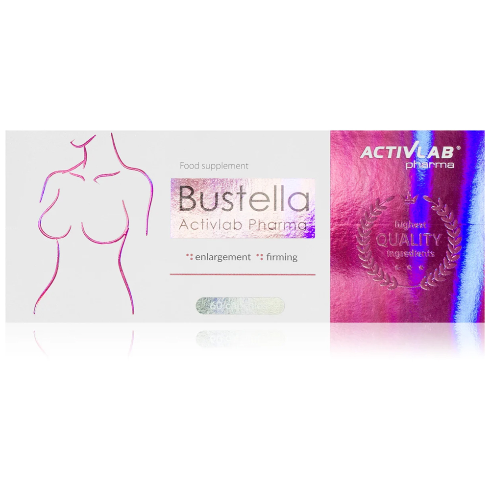 قرص حجم دهنده و سفت کننده سینه بوستلا اکتیو لب Avtivlab Bustella اصل لهستان